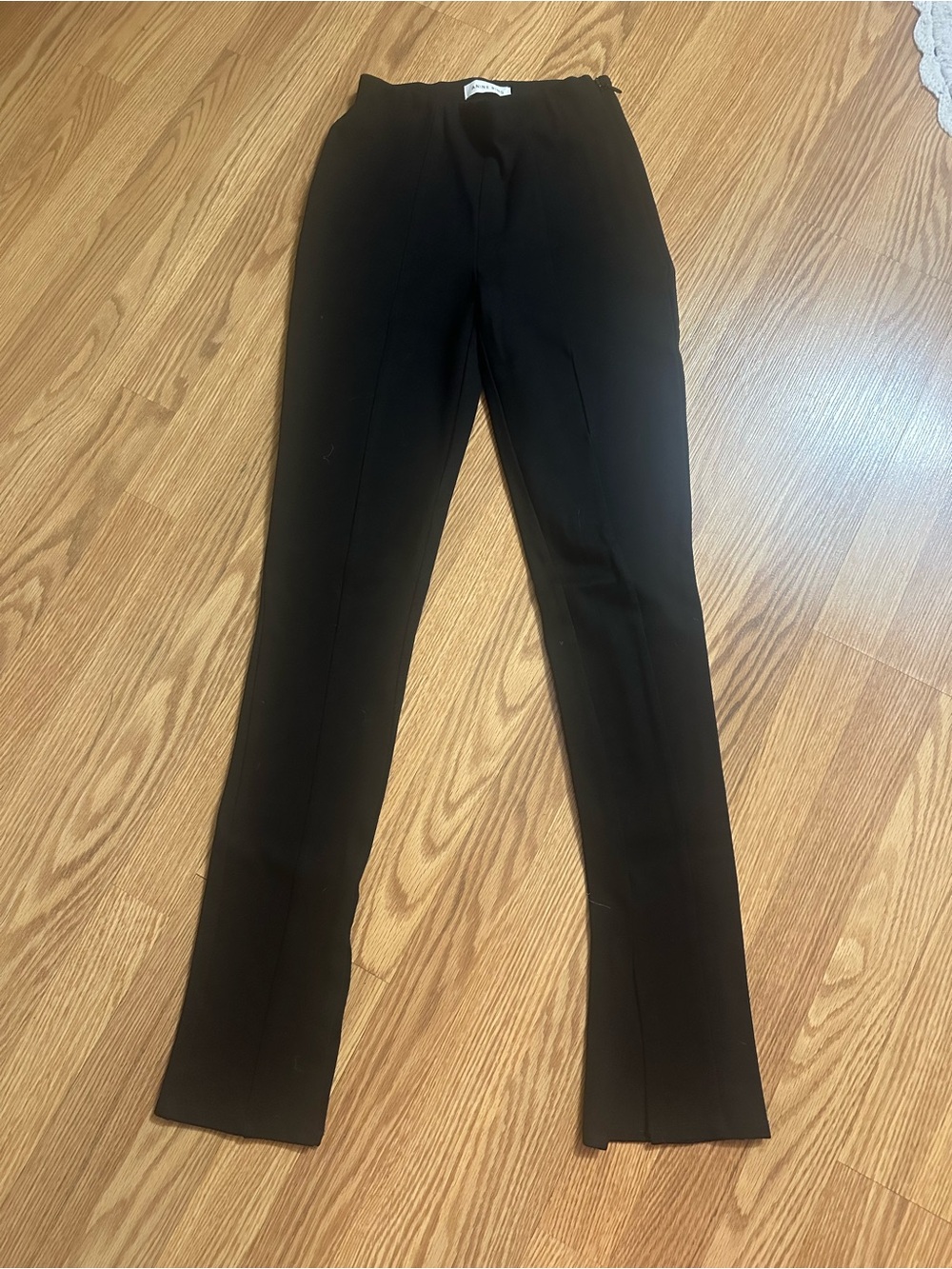 Anine Bing Black Tailored Dress Pants